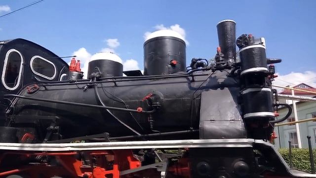 Памятник мини-паровоз К159