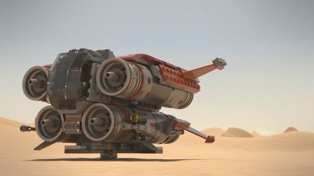 Jakku Quadjumper - LEGO Star Wars - 75178 Product Animation
