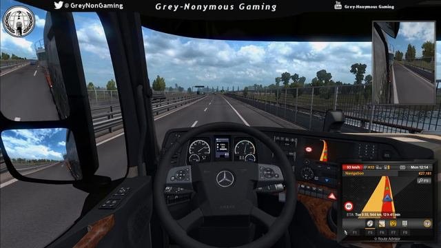 EUROPEAN TRUCK SIMULATOR 2 - Naples ITALY to Debrecen HUNGARY