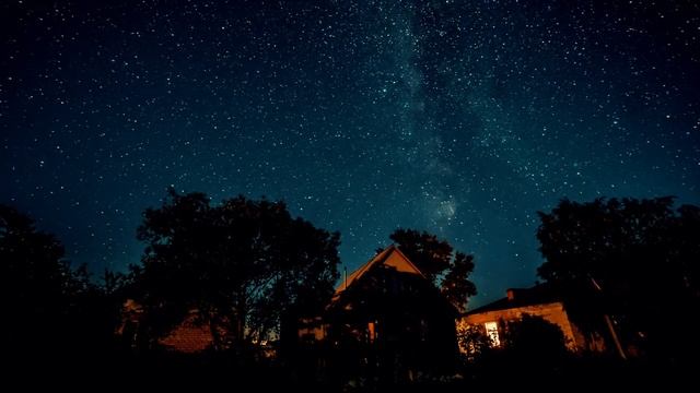 Звездный таймлапс Sony a6500 startrails