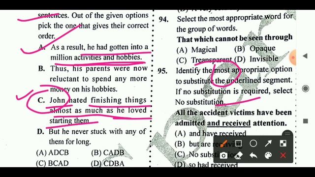 MB Publication Book Solution In Hindi | 8/07/19 | Ssc CHSL 2019 PT Exam English Questions Solution