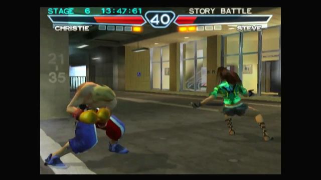Tekken 4 Christie vs Steve(Lose)