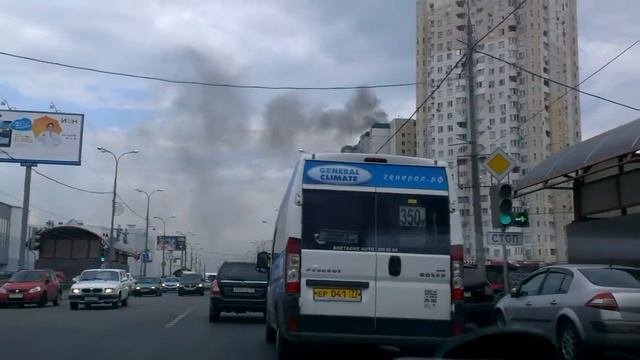 пожар на братиславской летом