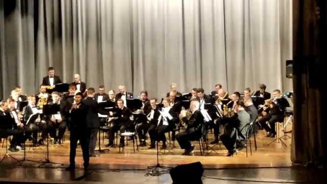 Новосибирский городской духовой оркестр. Эти глаза напротив.