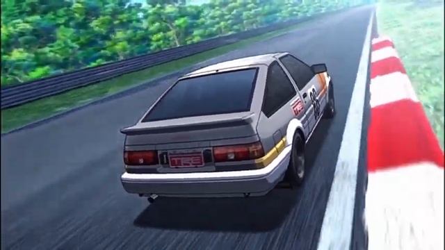 Rally and circuit ae86 scene- Initial D final stage