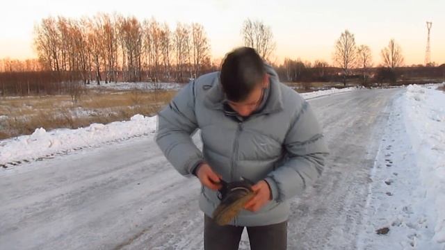 Лайфхак .  Как не скользить в гололед