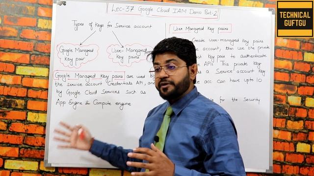 Google Cloud IAM Demo Part-2 Hindi/Urdu | Lec-37 | Service accounts in google cloud | GCP tutorials