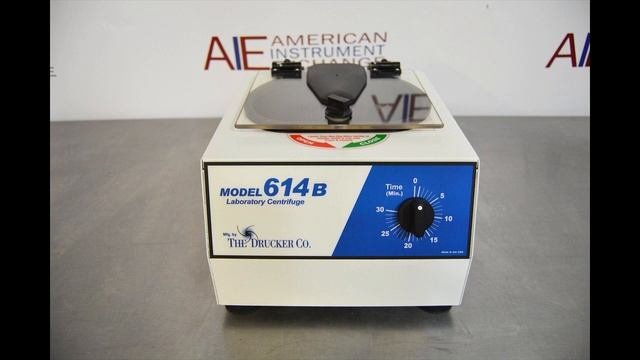 Drucker Diagnostics 614B Fixed Angle, Single-Speed Centrifuge (Item - 1259E CENTRI)