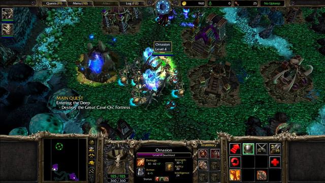 Warcraft III - Legends of Arkain True Story Beta (Act V Episode 7 - Dark Depths)
