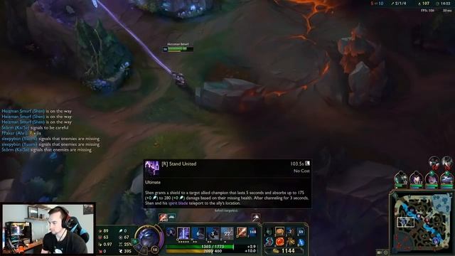 This NEW TELEPORT SHEN Jungle Strategy Has INFINITE Global Ganks - League of Legends