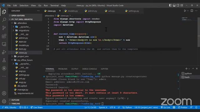 Python Office Hour with Femi