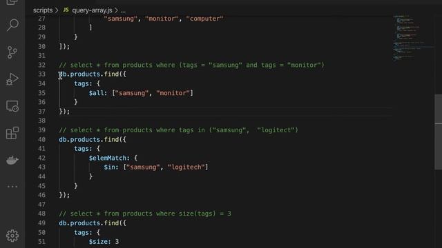 Belajar MongoDB - 14 Array Query Operator