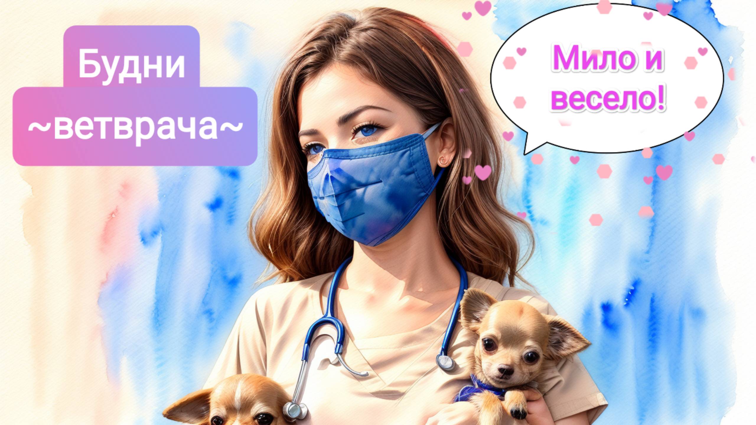Будни ветврача! Весело и мило!