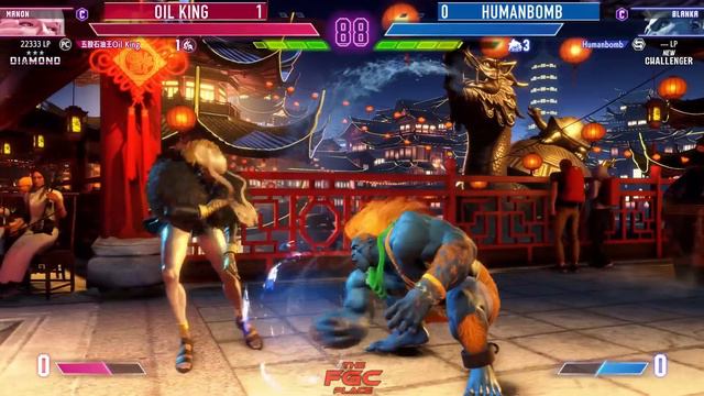 SF6 🔥 Oil King (Manon) vs Humanbomb (Blanka) 🔥 Street Fighter 6