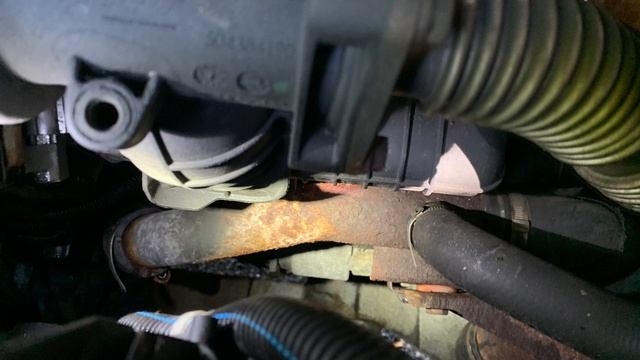 Fiat Ducato 250 Kühlerschlauch geplatzt.