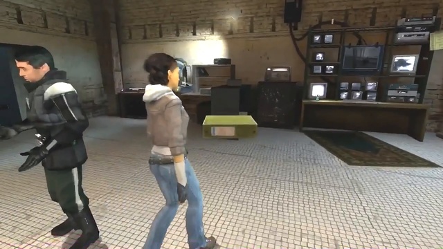 Прикол Half Life 2 # Гордон дуркует или как сломать мини телепорт