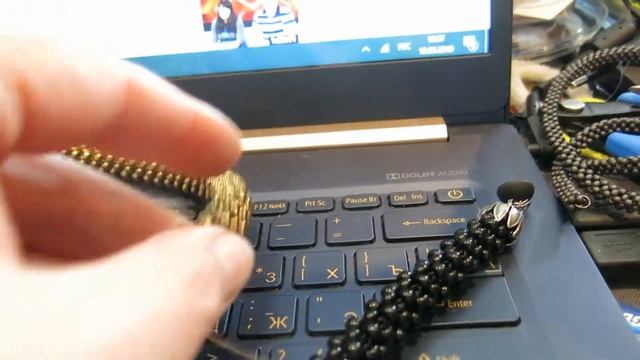 Жгуты из Preciosa 5/0. Как доработать концевики.