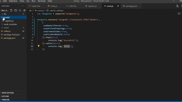 CRUD Operation in NodeJs and MongoDB | MERN Project