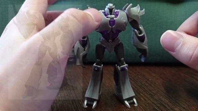 ОБЗОР НА ФИГУРКУ МЕГАТРОНА  ТРАНСФОРМЕРЫ ПРАЙМ  HASBRO
