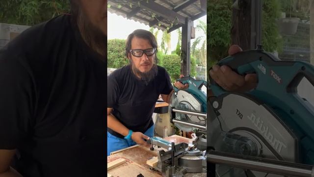 The Ultimate Mitre SAW. MAKITA CORDLESS SLIDE COMPOUND MITRE SAW. 40v LS002GZ CORDLESS