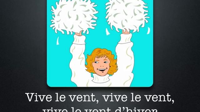 Vive le vent - A French version of Jingle Bells