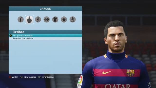 FIFA 16 FACE LUIS SUAREZ PRO CLUBS