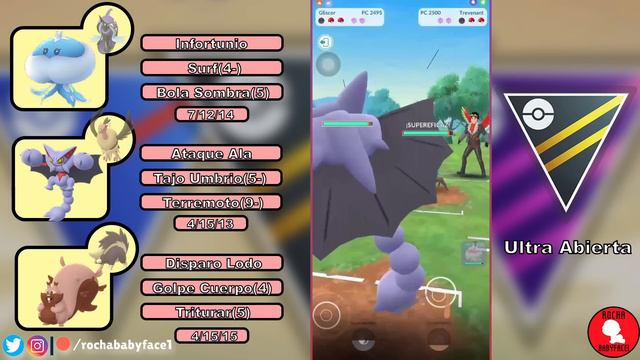 EQUIPO SÓLIDO para Ultra Abierta | GO Battle League