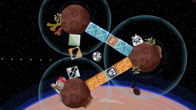 Let's Play Angry Birds Star Wars Part 4 - PIGS!!! IN!!!! SPACE!!!!!