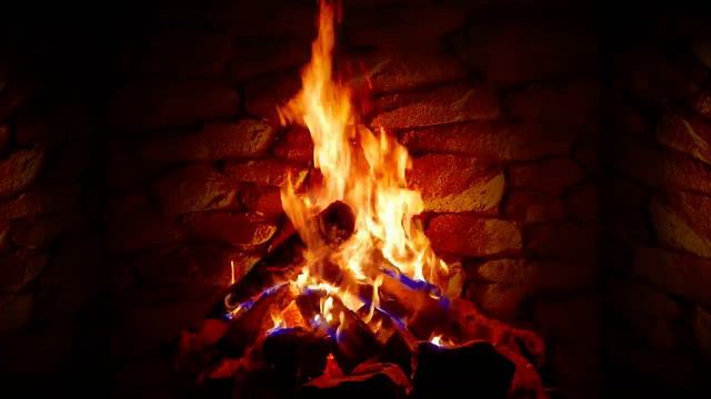 Камин 4K Relaxing Fireplace with Crackling Fire Sounds 🔥 - No Music - 4K UHD - 2 Hour