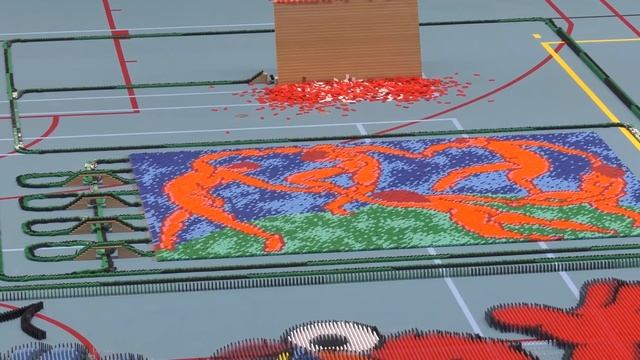 100.000 dominoes  VEXX art project
