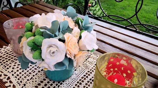 декор ❤️ своими руками ? с любовью ☀️ полимерная глина,цветы,лето?