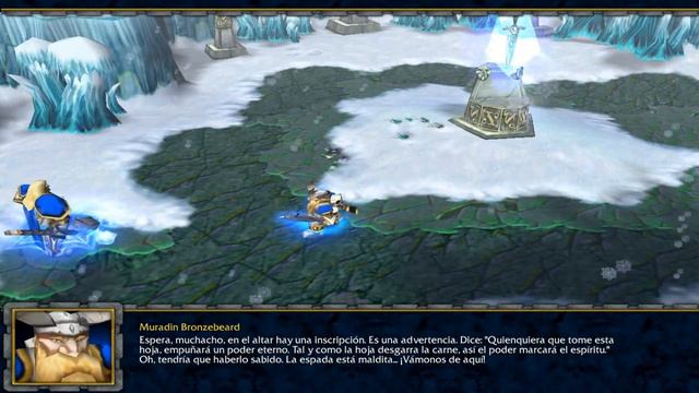 Arthas obtiene a Frostmourne - Warcraft 3
