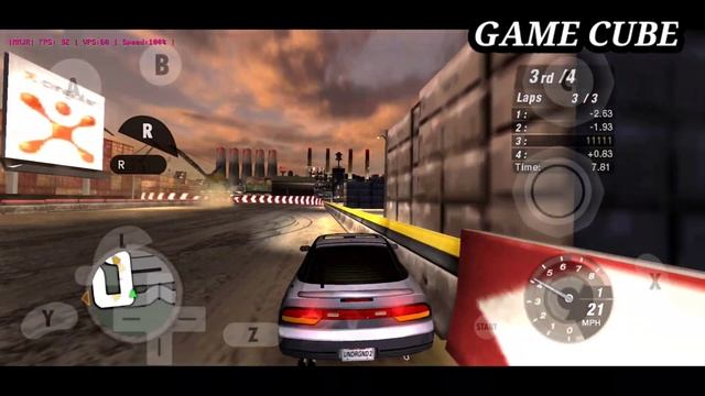 Сравнение NFS UNDERGROUND 2 PS2 и GameCube версий.