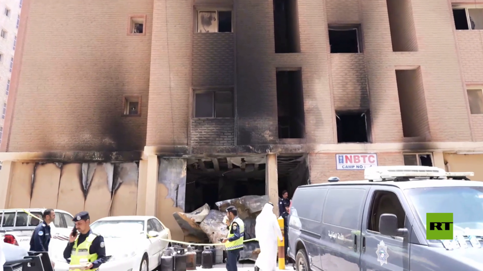 الكويت.. 49 ضحية نتيجة حريق هائل في مبنى سكني