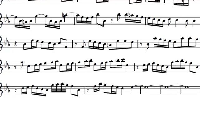 Vivaldi Largo (Winter) from The Four Season violin sheet music