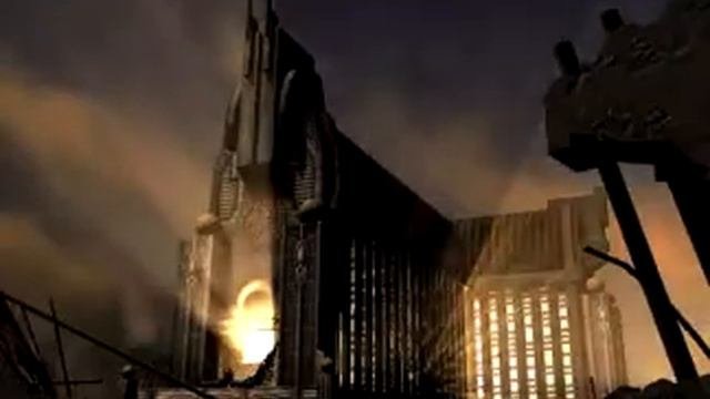 Fallout 1 Original: Cathedral Explosion Cinematic