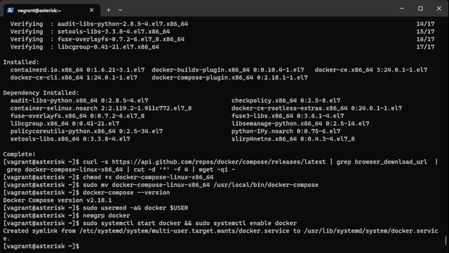 Asterisk em container Docker