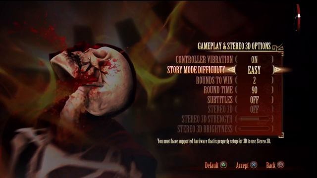 MK 9 How To Change Story Mode Difficulty Guide