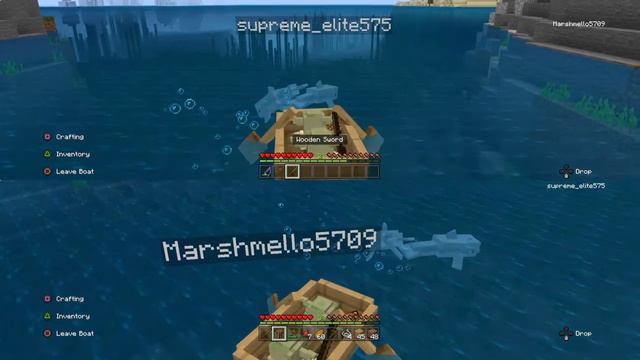 Minecraft split screen