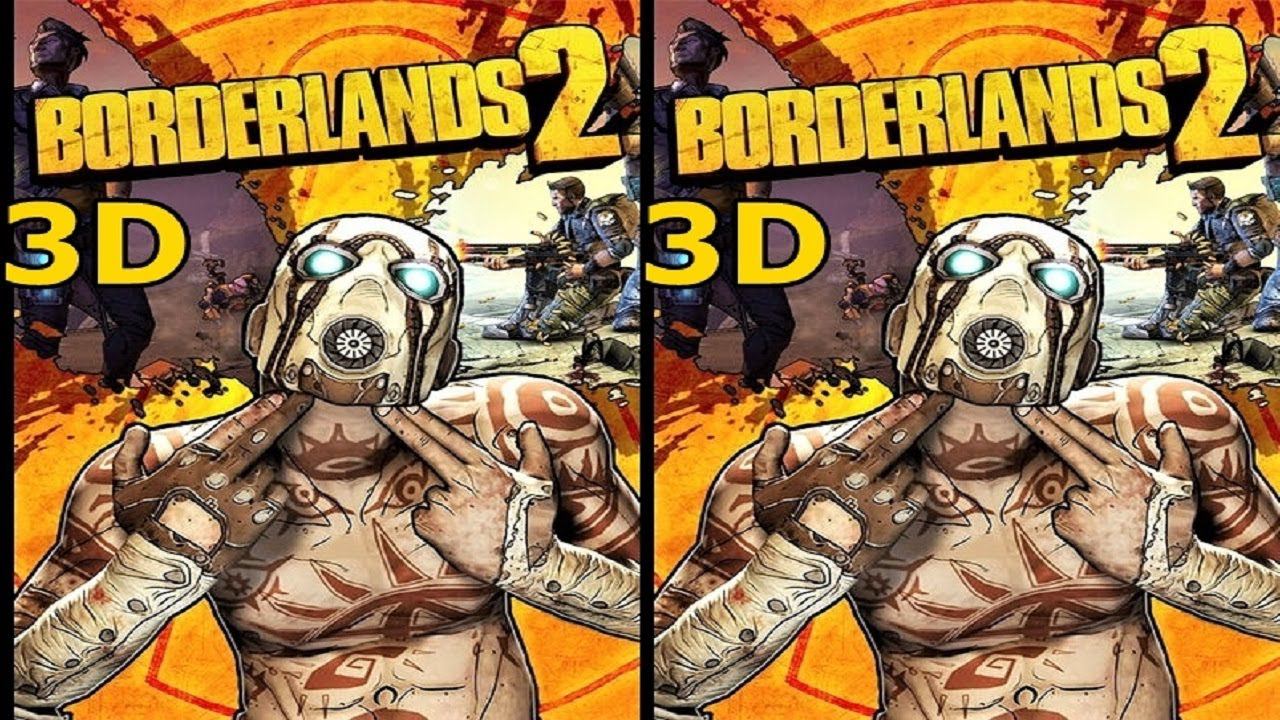 Borderlands 2 3D SBS VR box google cardboard video