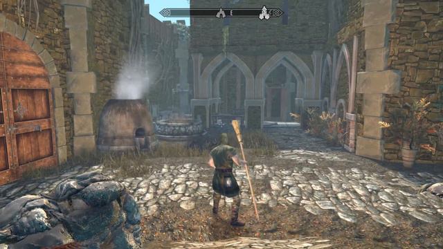 Skyrim SE Mods - Witches Broomstick Staff