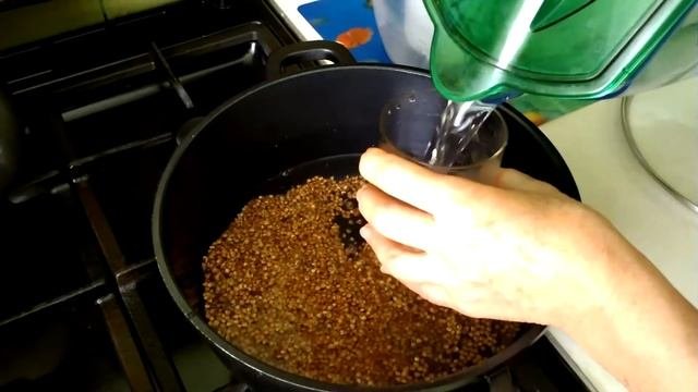 Кулинария.Быстро и Вкусно.Каша гречневая рассыпчатая.