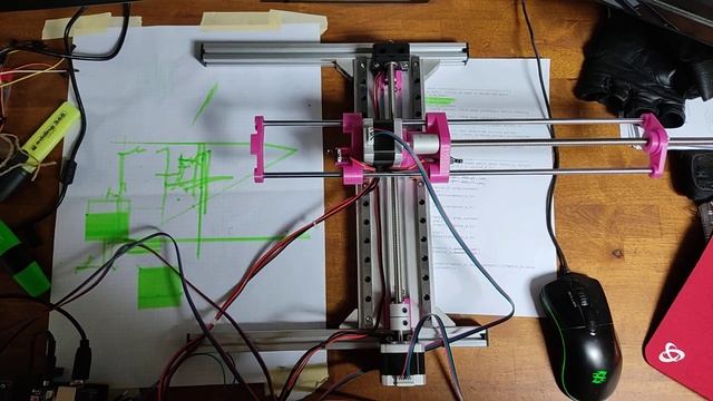 Arduino is driving two stepper motors - functionality test no4