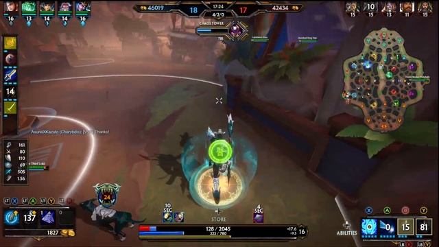 Getting into the opponents head with Erlang Shen