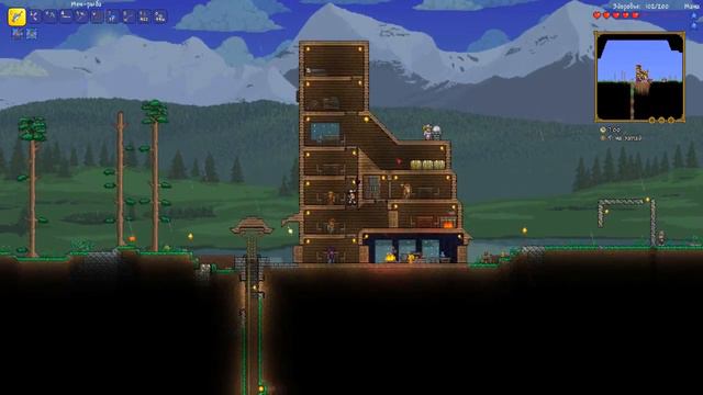 Прохождение Terraria 1.3 часть 3 - Неведомая Ошибка!
