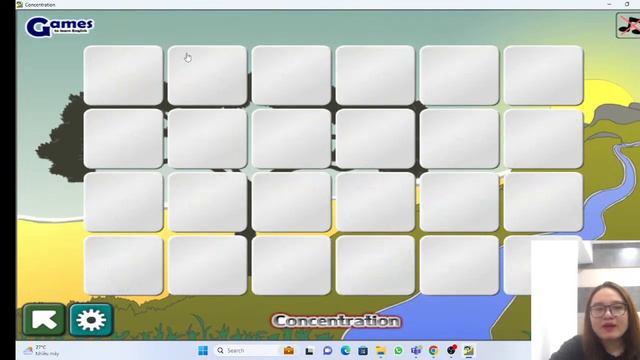 How to use : Games to learn English web