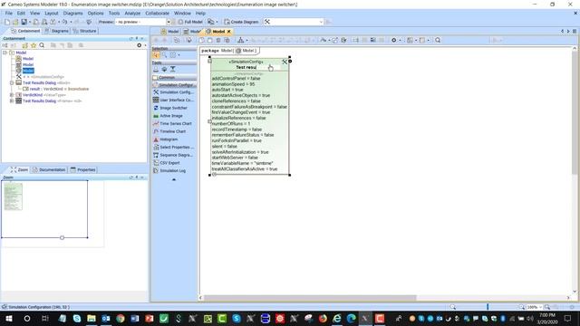Enumeration as Image Switcher