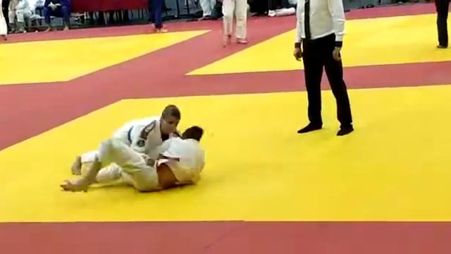 Поединок джиу-джитсу Соленов Егор и Ахмедьянов Леонид