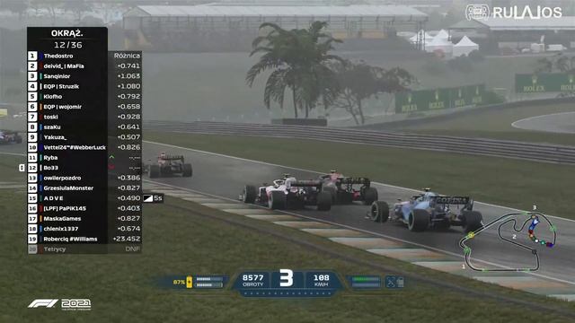 Liga u Klofho | Sezon 8 | GP Brazylii | Split F1