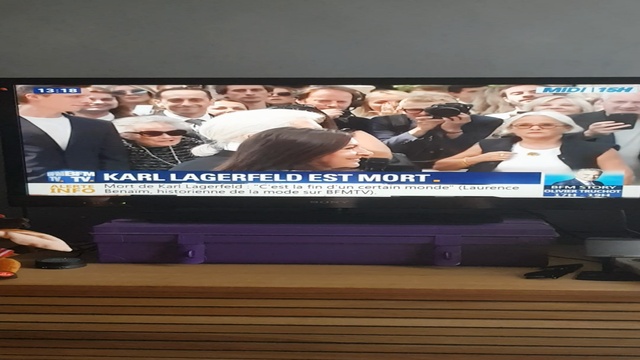 Karl Lagerfeld Est Mort